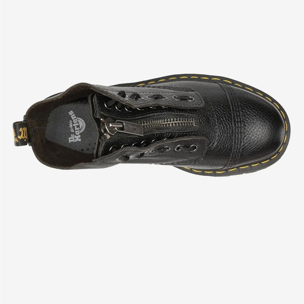 Doc Martin Sinclair Milled Nappa Leather Platform Boots